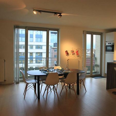 New Design Apartment In Brussel Eksteriør bilde